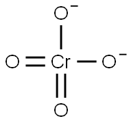 铬酸盐, 离子色谱标准溶液, SPECPURE, CRO{4}|-^2 1000ΜG/ML 结构式