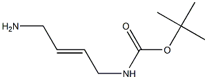 (4-AMino-but-2-enyl)-carbaMic acid tert-butyl ester 结构式