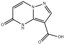 5-氧代-4,5-二氢-吡唑并[1,5-A]嘧啶-3-羧酸 结构式