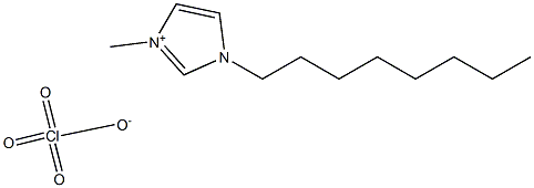 1-辛基-3-甲基咪唑高氯酸盐 结构式