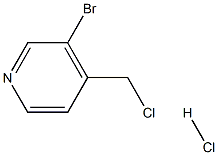 3-溴-4-(氯甲基)吡啶盐酸盐 结构式