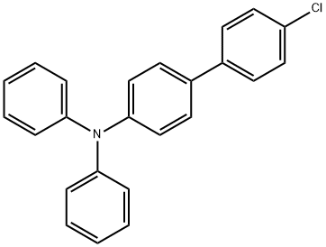 4-氯-4'-(二苯氨基)联苯 结构式