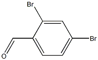2,4-二溴苯甲醛 结构式