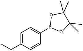 4-乙基苯硼酸频哪醇酯 结构式