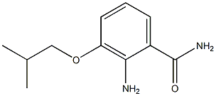 2-aMino-3-isobutoxybenzaMide 结构式