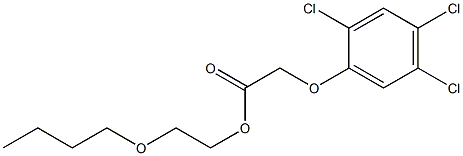 2.4.5-T butoxyethyl ester Solution 结构式
