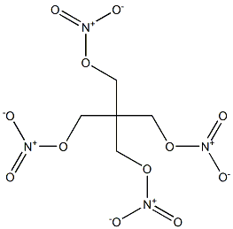 Pentaerythritol tetranitrate Solution 结构式