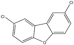 2,8-Dichlorodibenzofuran 50 μg/mL in Toluene 结构式