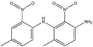 2-Nitro-4-methylaniline (4-Amino-3-nitrotoluene) 结构式