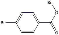 4-Bromobenzoic acid - Bromine 结构式