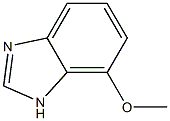 7 - 甲氧基-1H -苯并[D]咪唑 结构式