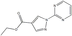 1 - (嘧啶-2基)-1H -吡唑-4-羧酸乙酯 结构式