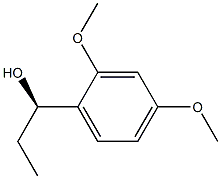 (R)-1-(2,4-二甲氧基苯基)丙醇 结构式