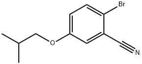 5-broMo-2-isobutoxy benzonitrile 结构式