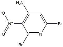 2,6-DibroMo-3-nitropyridin-4-aMine 结构式