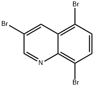 3,5,8-tribroMoquinoline 结构式