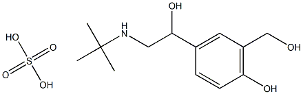 硫酸沙丁胺醇杂质C 结构式