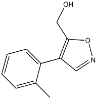 (4-o-tolylisoxazol-5-yl)Methanol 结构式