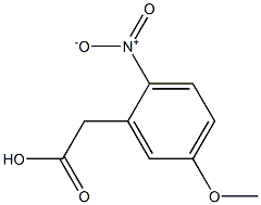 2-(5-Methoxy-2-nitrophenyl)acetic acid 结构式