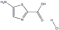 5-AMINOTHIAZOLE-2-CARBOXYLIC ACID HYDROCHLORIDE 结构式