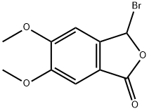 3-broMo-5,6-diMethoxyisobenzofuran-1(3H)-one 结构式