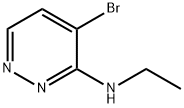 4-broMo-N-ethylpyridazin-3-aMine 结构式