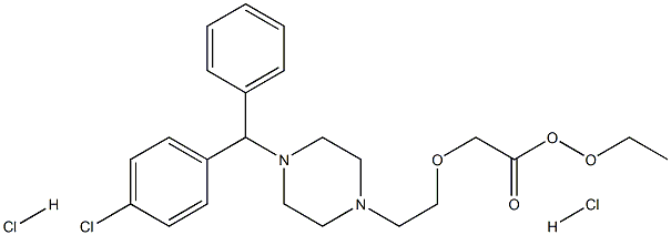 西替利嗪杂质E 结构式