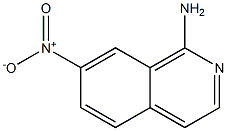 7-nitroisoquinolin-1-aMine 结构式