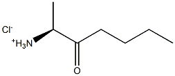 (S)-3-oxoheptan-2-aMiniuM chloride 结构式