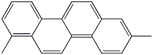 1,8-DiMethylchrysene 结构式