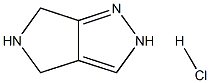2,4,5,6-Tetrahydro-pyrrolo[3,4-c]pyrazole hydrochloride 结构式