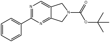 tert-Butyl2-phenyl-5H-pyrrolo[3,4-d]pyrimidine-6(7H)-carboxylate