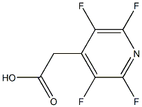 2,3,5,6-四氟吡啶-4-羧酸,98% 结构式