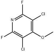 3,5-二氯-2,6-二氟-4-甲氧基吡啶 结构式