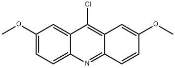9-氯-2,7-二甲氧基吖啶 结构式