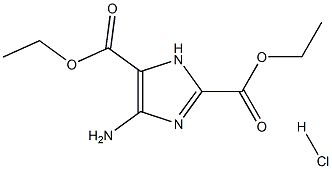 diethyl 4-aMino-1H-iMidazole-2,5-dicarboxylate hydrochloride 结构式