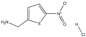 2-(氨甲基)-5-硝基噻吩盐酸盐 结构式