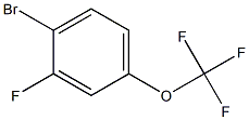 3-氟-4-溴三氟甲氧基苯 结构式