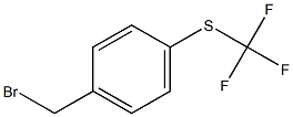 对三氟甲硫基溴苄 结构式