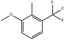 2-甲基-3-(三氟甲基)苯甲醚 结构式