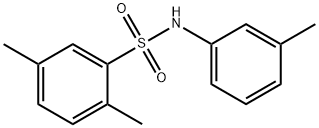 2,5-二甲基-N-(3-甲基苯)苯磺酰胺 结构式