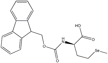 FMOC-D-硒代蛋氨酸 结构式