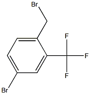 4-溴-2-三氟甲基溴苄 结构式