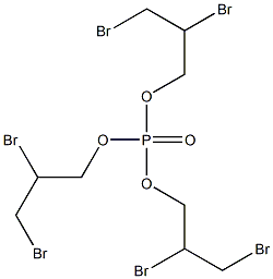 TRI(2,3-DIBROMOPROPYL)PHOSPHAT 结构式
