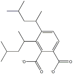 Bis(4-methyl-2-pentyl)phthalate Solution 结构式