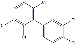 2,3,3',4',6-Pentachlorobiphenyl Solution 结构式