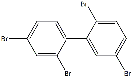 2,2',4,5'-Tetrabromobiphenyl 100 μg/mL in Hexane 结构式