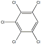 Pentachlorobenzene 100 μg/mL in Methylene chloride 结构式