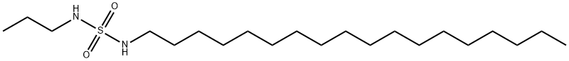 N-Octadecyl-N'-propyl-sulfamide 结构式