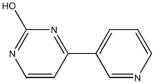 4 - (吡啶- 3 -基)嘧啶2 -醇 结构式